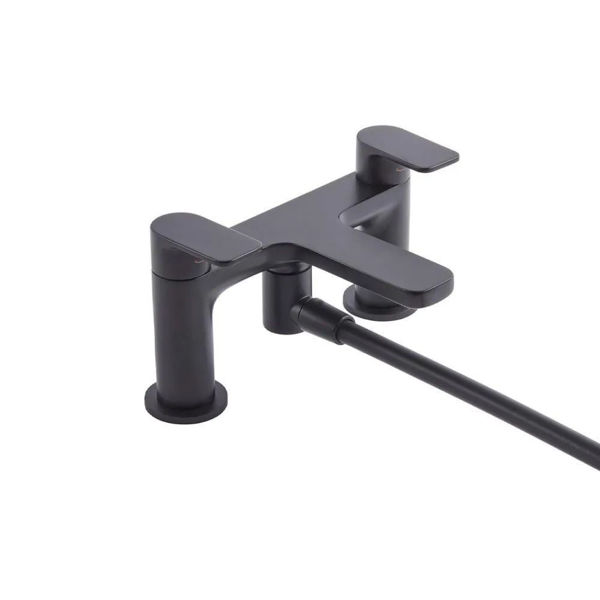 Picture of Tavistock Savour Bath Shower Mixer Black TSV4203