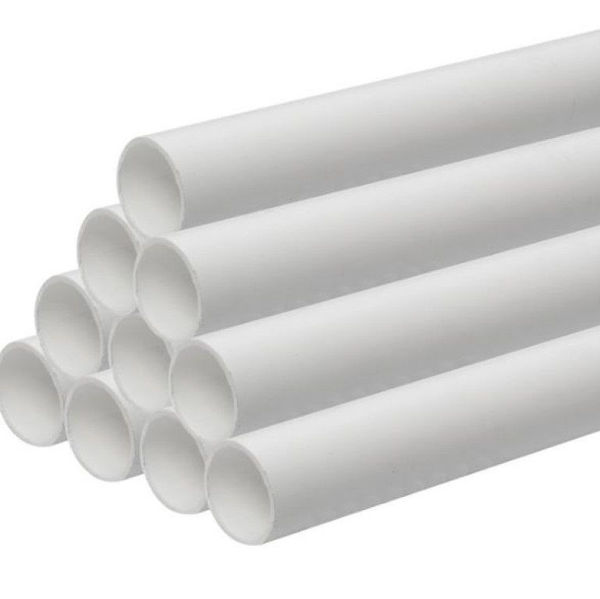 Davant 3m solvent waste pipe 40mm White PW3L40WB